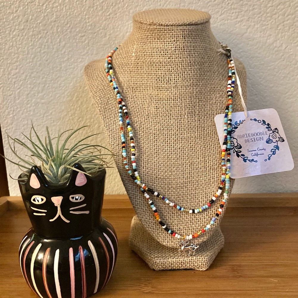 Multicolored Layering Necklace